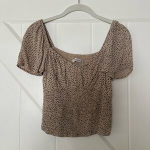 Abercrombie & Fitch Smocked Shirt